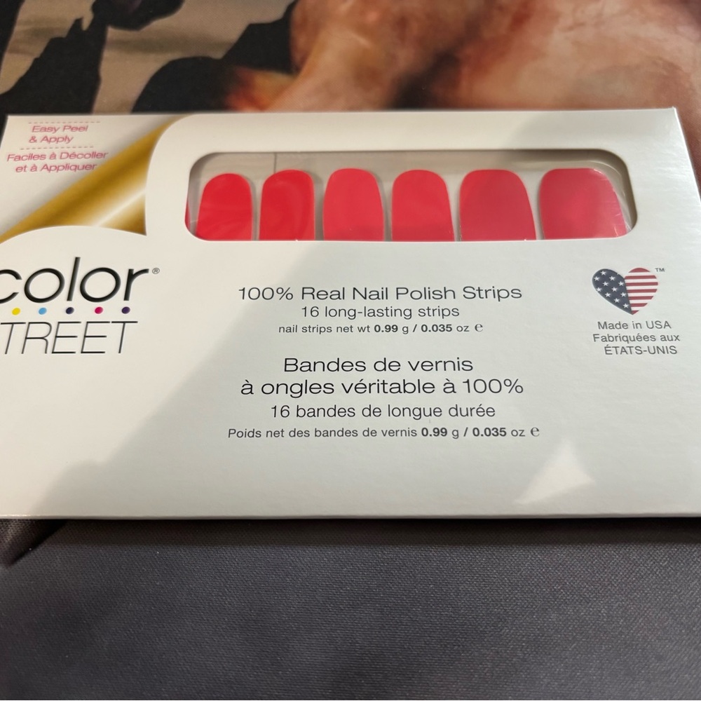 Color Street Nails in Peach Tea